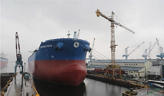 한진중공업 전경. <연합뉴스>